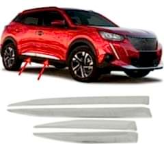 Peugeot 2008 Uyumlu Yan Kapı Çıtası Paslanmaz Çelik Parça