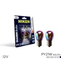 NIKEN 12V 93 DIADEM AMPUL (PY21W) AMBER BAU15s 2Lİ
