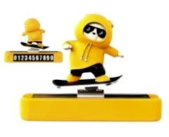 Numaratör aksesuar panda sarı-beyaz / ICSE29-2