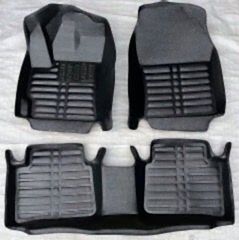 Citroen C5 Aircross Uyumlu 2020 Sonrası 5D Havuzlu Karbon Dizayn Paspas Seti