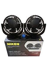 Oto Vantilatör Çift Fanlı Torpido Üstü 2 Kademeli 12 Volt