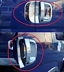 Kia Bongo Uyumlu 2010 Sonrası Kapı Kolu ABS Krom Parça