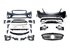 Mercedes W205 Uyumlu C Serisi Makyajlı Amg Oem Tampon Seti ( Oem Amg Dönüşüm )