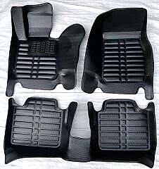 BMW 3 Serisi F30 Uyumlu 2013-2018 5D Havuzlu Karbon Dizayn Paspas Seti