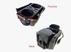 Honda Civic Uyumlu Fc5 2016-2020 USB Portlu Orta Konsol Kutusu Karbon