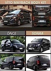 Mercedes 447 Uyumlu Vıto Maybach Body Kit 2016-2020 (Kaputsuz Versiyon)