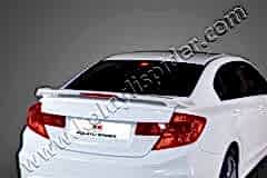 Honda Civic 9 Spoiler Bagaj Yüksek (Işıklı) Abs 2012-2015
