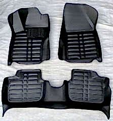 Fiat Egea Cross Uyumlu 2020 Sonrası 5D Havuzlu Karbon Dizayn Paspas Seti