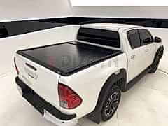 Toyota Hilux Uyumlu 7 S-Back Sürgülü Kapak Siyah V1 2006-2015 Parça