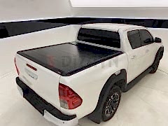 Toyota Hilux Uyumlu 8 S-Back Sürgülü Kapak Siyah V1 2015 Üzeri Parça