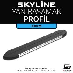 Skyline Krom Yan Basamak Profil 203 Cm Etekli