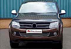 Volkswagen Amarok Uyumlu 2010 - Kaput Üzeri Koruma, Oem St., Parlak Siyah, Akril