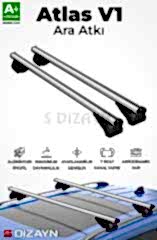 S-Dizayn Honda Accord SW S-Bar Atlas V1 Ara Atkı Tavan Taşıyıcı Barı Gri 120 Cm 2002-2007 A+ Kalite
