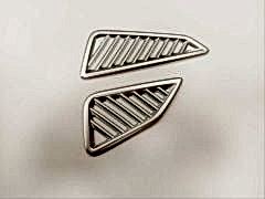 Toyota Corolla Uyumlu 2019+ Ön Menfez Kaplama Silver