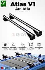 S-Dizayn Hyundai i30 SW S-Bar Atlas V1 Ara Atkı Tavan Taşıyıcı Barı Gri 120 Cm 2007-2012 A+ Kalite