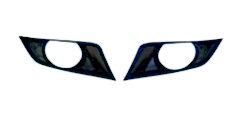 Ford Ranger Uyumlu 2012-2016 Ön Sis Çerçevesi Kaplama Siyah Kalın