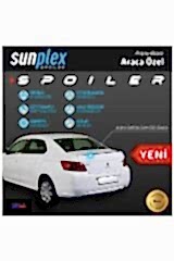Peugeot 301 2012 Sonrası Spoiler Bagaj Çıtası Piyano Siyah