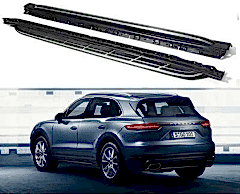 Porsche Cayenne 2018 Sonrası Oem Siyah Yan Basamak