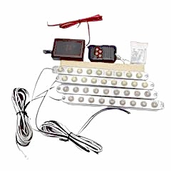 4X9 Ledli Panjur İçi Çakar Lamba Sarı Sarı - Sarı Sarı 24V/Lapa182-3