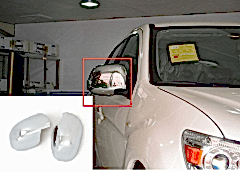 Mitsubishi Asx Uyumlu 2010 2017 Ayna Kapağı ABS Krom Parça