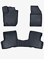 Dacia Duster 2018-2022 Premium Seri Araca Özel 3D Havuzlu Oto Paspas | 4x2