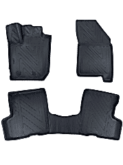 Dacia Duster 2018-2022 Premium Seri Araca Özel 3D Havuzlu Oto Paspas | 4x2 Prestige Paket