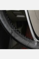 Peugeot 505 Siyah 79-92 Dikmeli Hakiki Deri Direksiyon Kılıfı