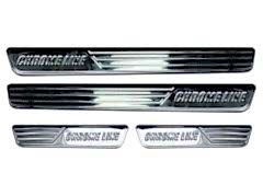 Dacia Duster Uyumlu Chrome Line Kapı Eşiği 4 Krom 2018 Ve Sonrası