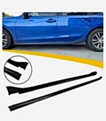 Honda Civic Uyumlu 2022 İthal Boyalı Piano Black Yan Marşpiyel Parça