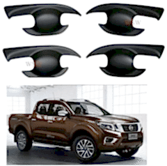 Nissan Navara Uyumlu 2016 Sonrası Dış Kapı Kolu İç Kaplama ABS Siyah Parça