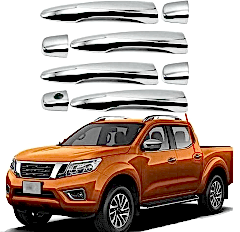 Nissan Navara Uyumlu 2016 Sonrası Kapı Kolu ABS Krom Parça