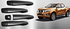 Nissan Navara Uyumlu 2016 Sonrası Kapı Kolu ABS Siyah Parça