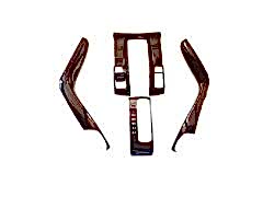 Honda Civic Uyumlu Fc5 2016-2020 Vites Konsol Kaplama Full Set - Piano Black