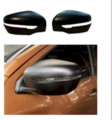 Nissan Qashqai Uyumlu 2014 2020 Ayna Kapağı ABS Siyah Parça