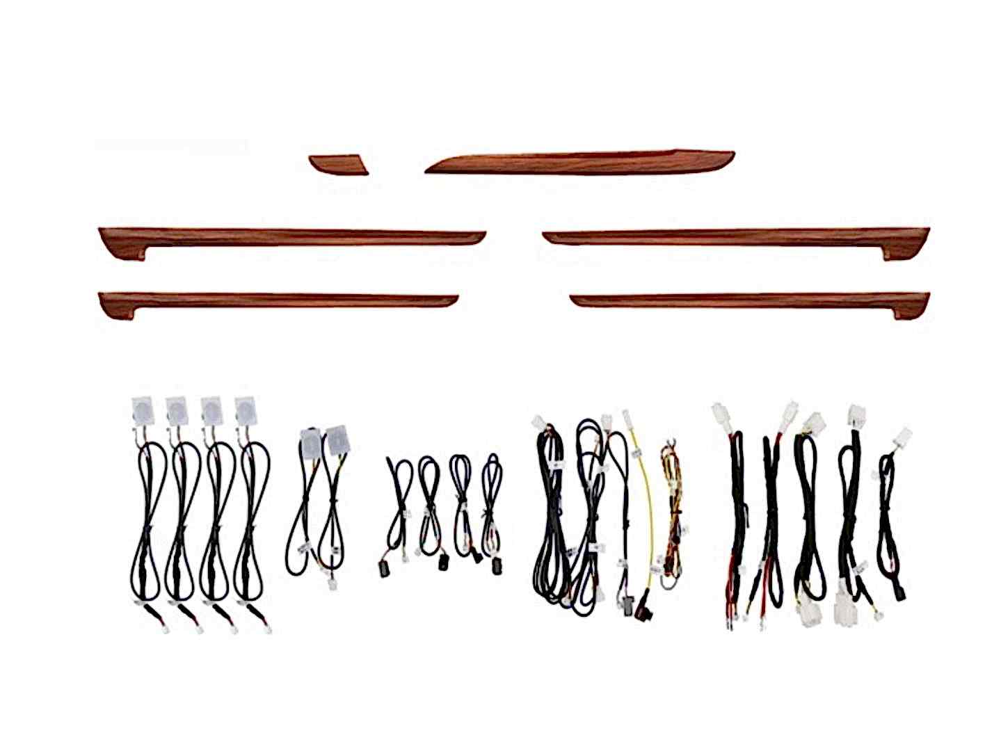 Honda Cr-V Uyumlu 2018+ Ambians Aydınlatma Set - 64 Renk (Maun Kaplama Renk)