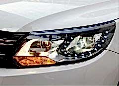 Tiguan 2013-2016 Uyumlu LED Far Parça