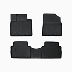 Hyundai Santa Fe Hybrid 2020-2023 Premium Seri Araca Özel 3D Havuzlu Oto Paspas