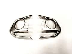 Toyota Corolla Uyumlu 2019+ Direksiyon Kenar Kaplama - Silver