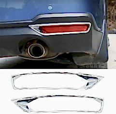 Subaru Forester Uyumlu 2013 2018 Arka Reflektör Çerçevesi Krom Parça