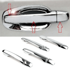 Subaru Forester Uyumlu 2013 2018 Kapı Kolu ABS Krom Parça