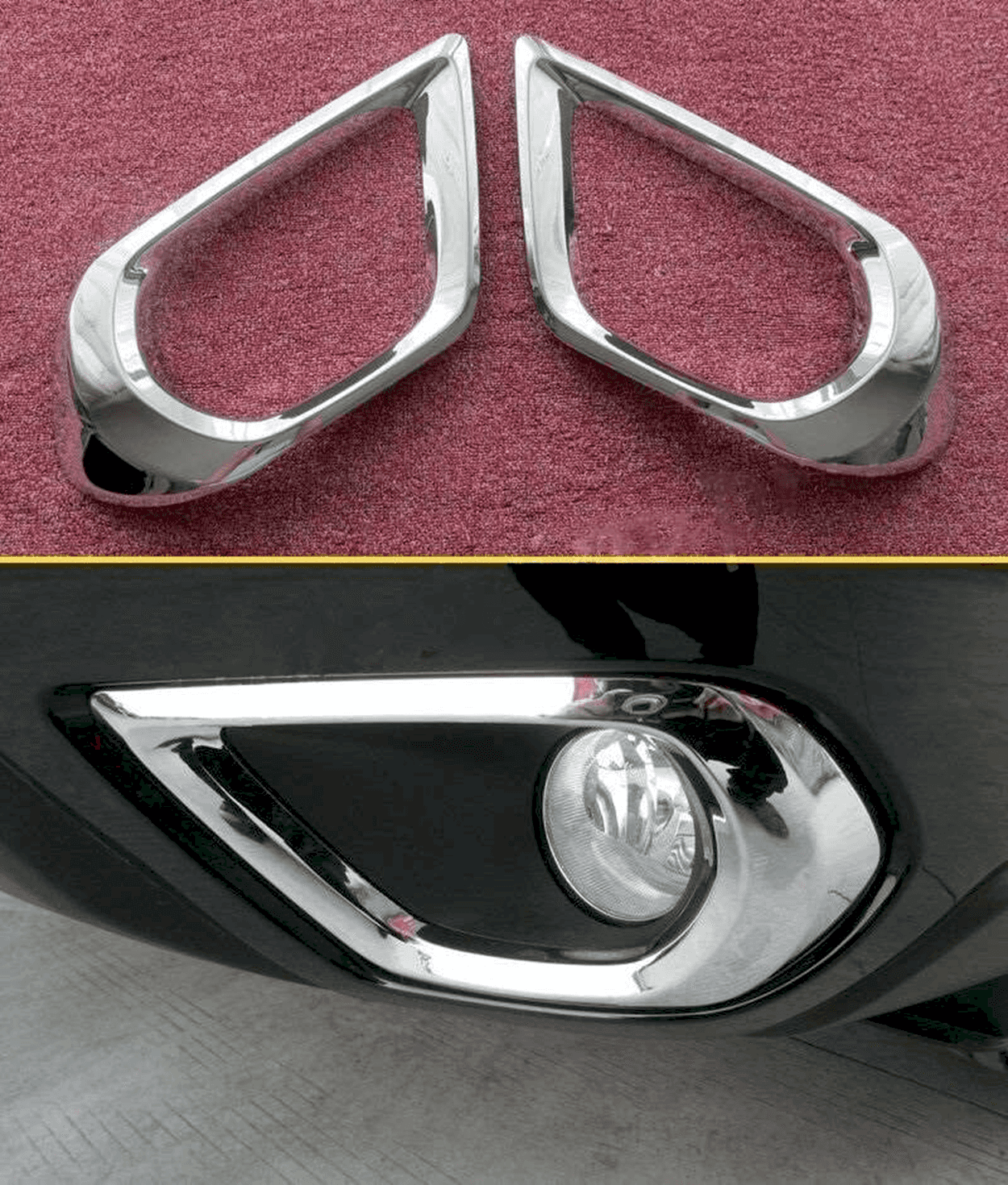 Subaru Forester Uyumlu 2013 2018 Sis Lambası Kaplama Krom Parça