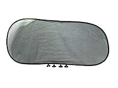 Çember Arka Cam Perdesi 100Cm / Pear10