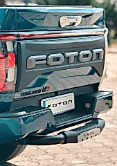 Foton Tunland Arka Tampon Koruma Siyah 2024+ Pak26