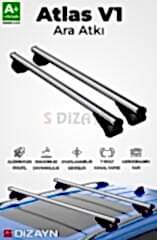 S-Dizayn Suzuki Grand Vitara S-Bar Atlas V1 Ara Atkı Tavan Taşıyıcı Barı Gri 120 Cm 1998-2005 A+ Kalite