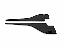 DACIA DUSTER 2010 Set 2 Parça Kapı Kaplama 9203 Siyah Mat Asa Kum Desen Yarasa