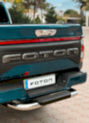 Foton Tunland Arka Tampon Koruma Siyah 2024+ Pak28