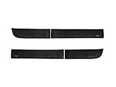 DACIA DUSTER 2010 Set 4 Parça Kapı Kaplama Siyah Mat Asa Kum Desen Yazısız desen 1