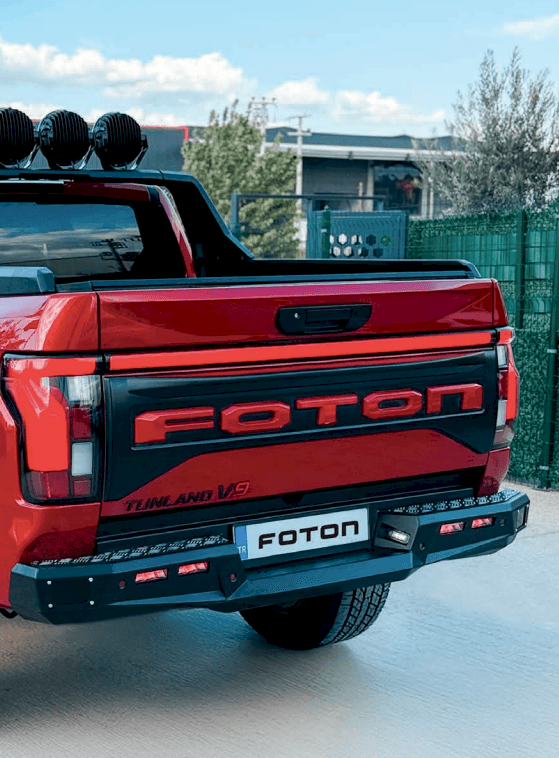 Foton Tunland Demir Arka Tampon Siyah 2024+ AQM-G20