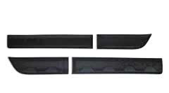 DACIA DUSTER 2018 Set 4 Parça Kapı Kaplama Siyah Mat Asa Kum Desen Damalı