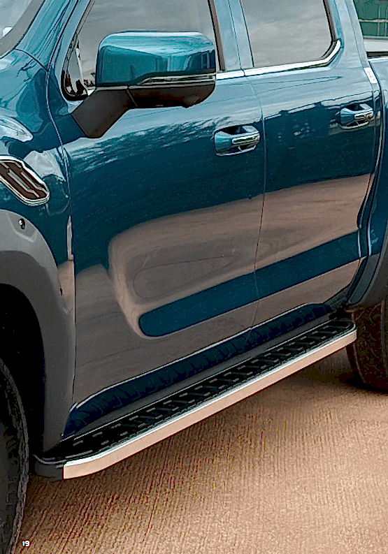 Foton Tunland Demir Yan Basamak Krom 2024+ AQM-PNS01